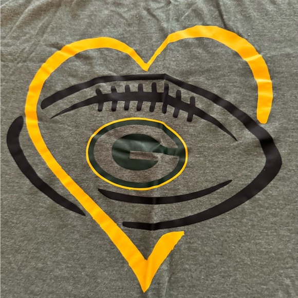 Green Bay Packers t-shirt large - Picture 2 of 2